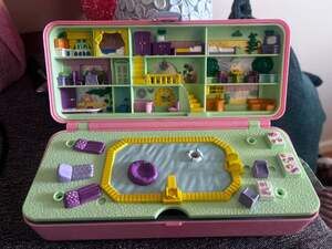 1989 Polly Pocket Pool Party Playset Case Only - TN